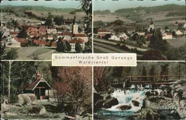 Gross Gerungs Waldviertel Klausmühle Kapelle