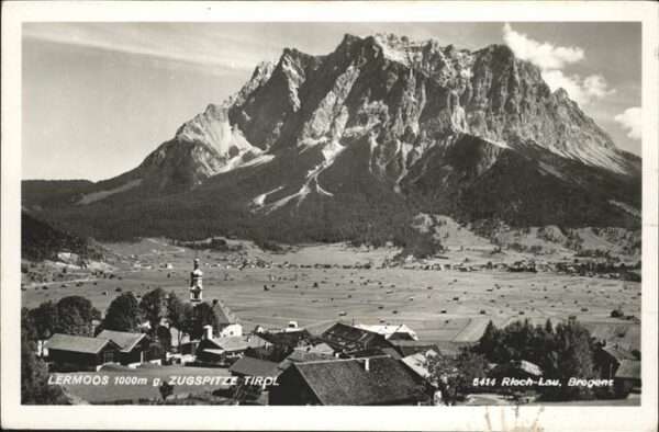 Lermoos Tirol Zugspitze