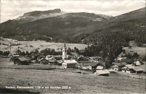 Riezlern Kleinwalsertal Vorarlberg Hochifen