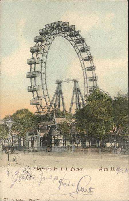 Wien Riesenrad Prater
