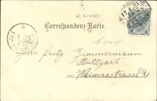 Wien Kaiser Franz Denkmal  Kind Hund – Bild 2