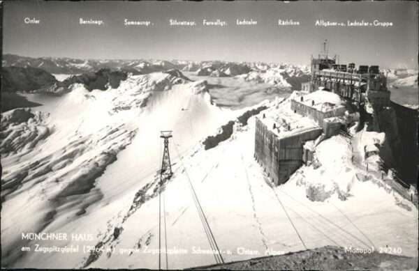 Ehrwald Tirol Münchner Haus Zugspitzgipfel