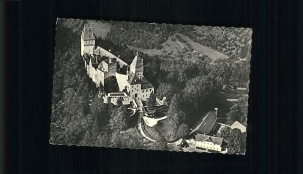 Burg Wartenstein Fliegeraufnahme