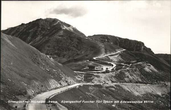 Grossglockner Hochalpstrasse Alpen Gasthof Fuscher Tö