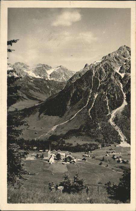 Mittelberg Kleinwalsertal Zwölferkopf
