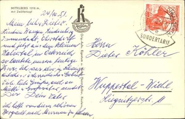 Mittelberg Kleinwalsertal Zwölferkopf – Bild 2