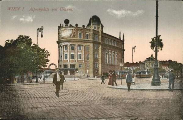 Wien Apsernplatz Urania Strassenbahn