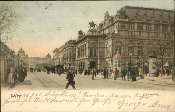 Wien Opernring Kutsche