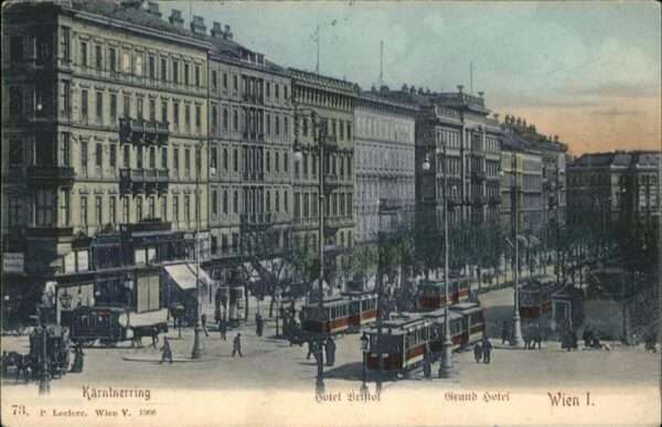 Wien Kärntnerring Hotel Bristol Grand Hotel