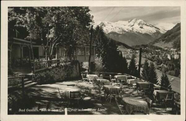 Bad Gastein Cafe zur schwarzen Lisl