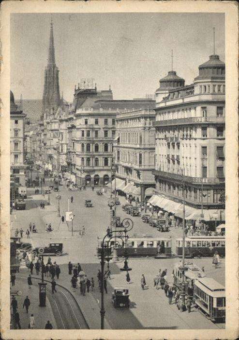 Wien Kärntnerstrasse Strassenbahn