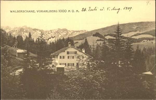 Walserschanz Kleinwalsertal