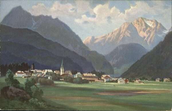 Mayrhofen Zillertal Künstler M Baumgartner