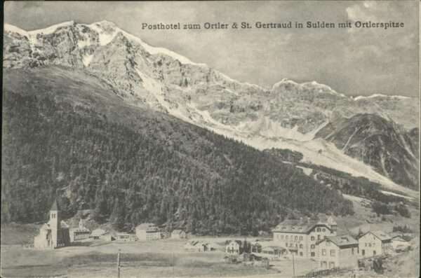 Sulden Solda Post Hotel zum Ortler
