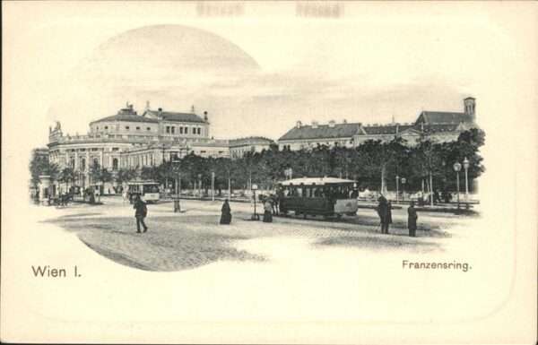 Wien Franzenring Strassenbahn