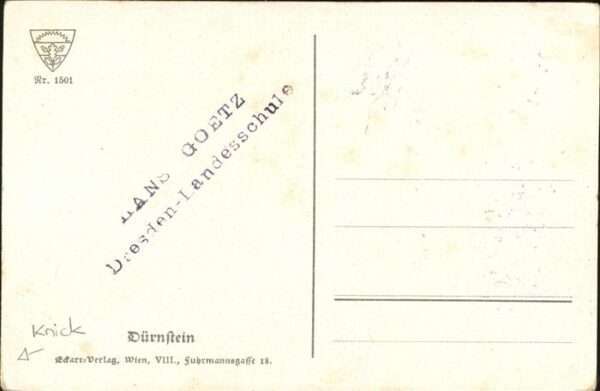 Duernstein Wachau Künstler R Wagner – Bild 2