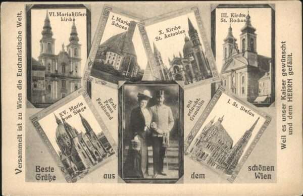 Wien Mariahilfer Kirche  Maria Schnee St Ant