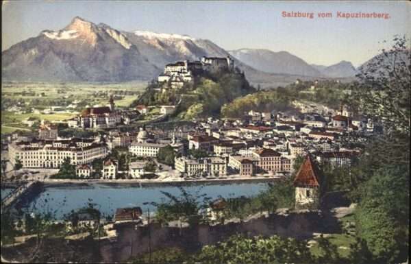 Salzburg Oesterreich Kapuzinerberg