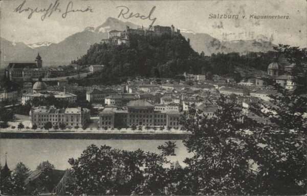 Salzburg Oesterreich Kapuzinerberg