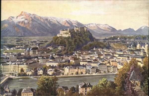 Salzburg Oesterreich Kapuzinerberg Wiro 2379 C