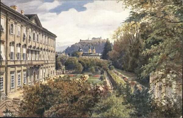 Salzburg Oesterreich Mirabellgarten Wiro 2380 A