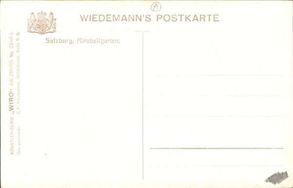 Salzburg Oesterreich Mirabellgarten Wiro 2380 A – Bild 2