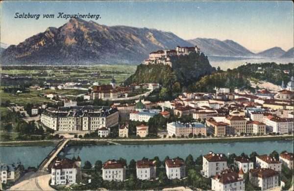 Salzburg Oesterreich Kapuzinerberg
