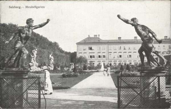 Salzburg Oesterreich Mirabellgarten