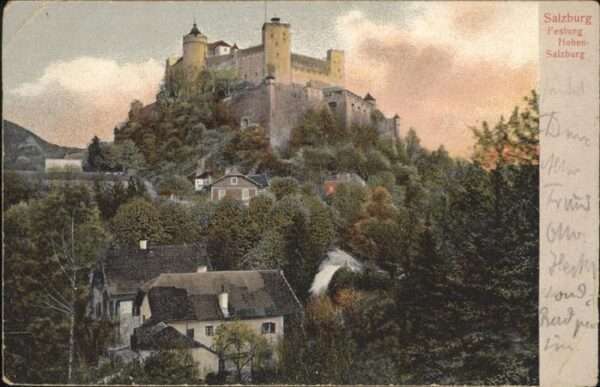Salzburg Oesterreich Festung Hohensalzburg
