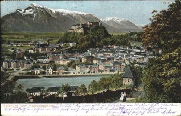 Salzburg Oesterreich Kapuzinerberg