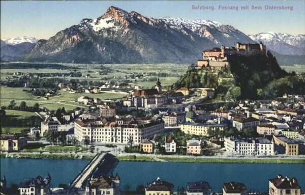 Salzburg Oesterreich Festung Untersberg