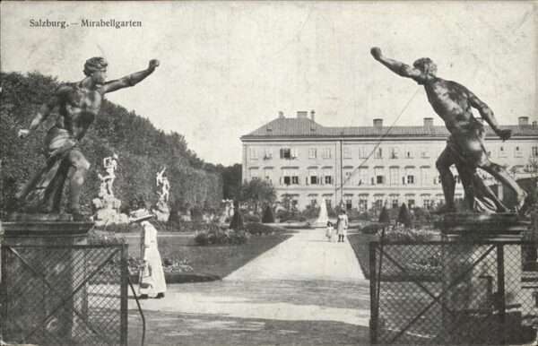 Salzburg Oesterreich Mirabellgarten
