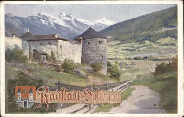 Salzburg Oesterreich Stadtturm