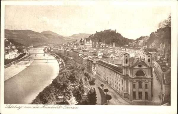 Salzburg Oesterreich Humboldt Terrasse