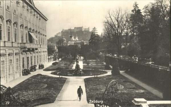 Salzburg Oesterreich Mirabellgarten