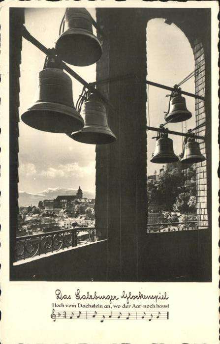 Salzburg Oesterreich Glockenspiel Glocken