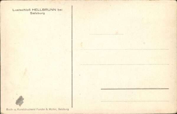 Salzburg Oesterreich Lustschloss Hellbrunn – Bild 2