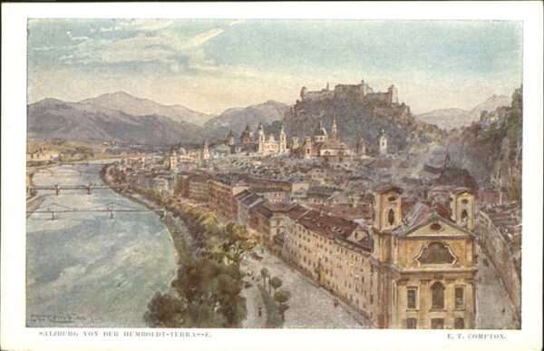 Salzburg Oesterreich Künstler Compton