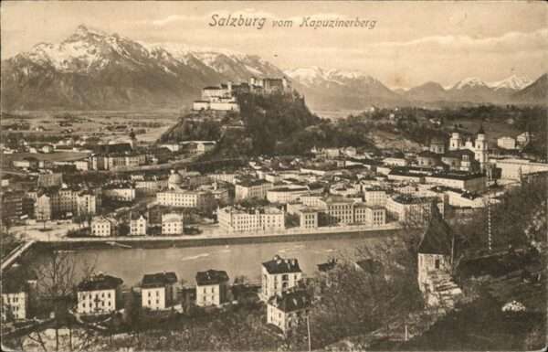Salzburg Oesterreich Kapuzinerberg