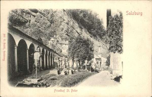 Salzburg Oesterreich Friedhof St Peter