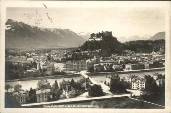 Salzburg Oesterreich Kapuzinerberg