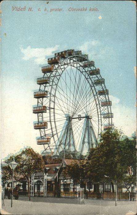 Wien Viden Obrovske kolo Riesenrad