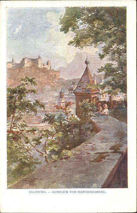 Salzburg Oesterreich Kapuzinerberg