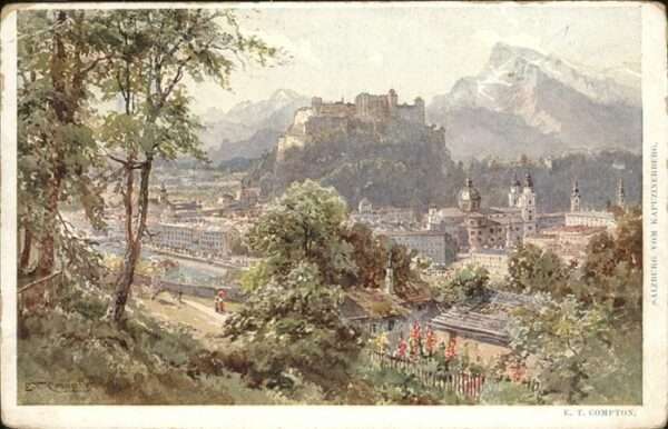Salzburg Oesterreich Künstler Compton