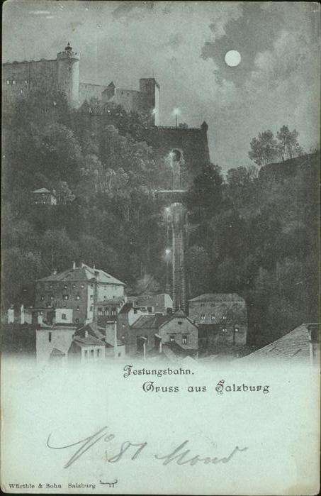 Salzburg Oesterreich Festungsbahn