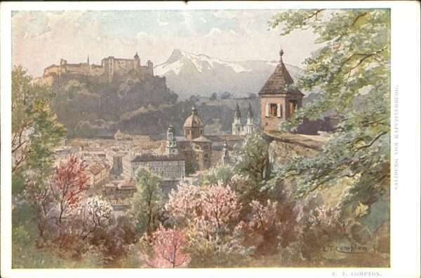 Salzburg Oesterreich Künstler Compton