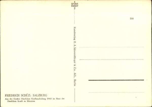 Salzburg Oesterreich Künstler Friedrich Schüz – Bild 2