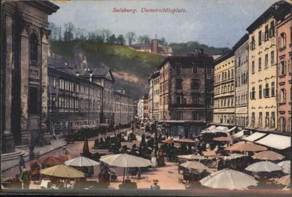 Salzburg Oesterreich Universitätsplatz