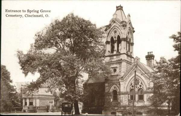 Cincinnati Ohio Entrance Spring Grove