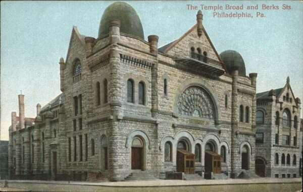Philadelphia Pennsylvania Temple Broad 
Berks Sts.